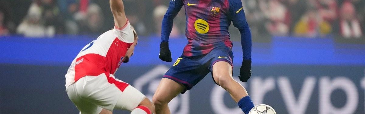 网站入口-费尔明赛季前6场欧冠参与7球，成巴萨队史西班牙球员第二人